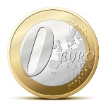 Null-Euro-Muenze
